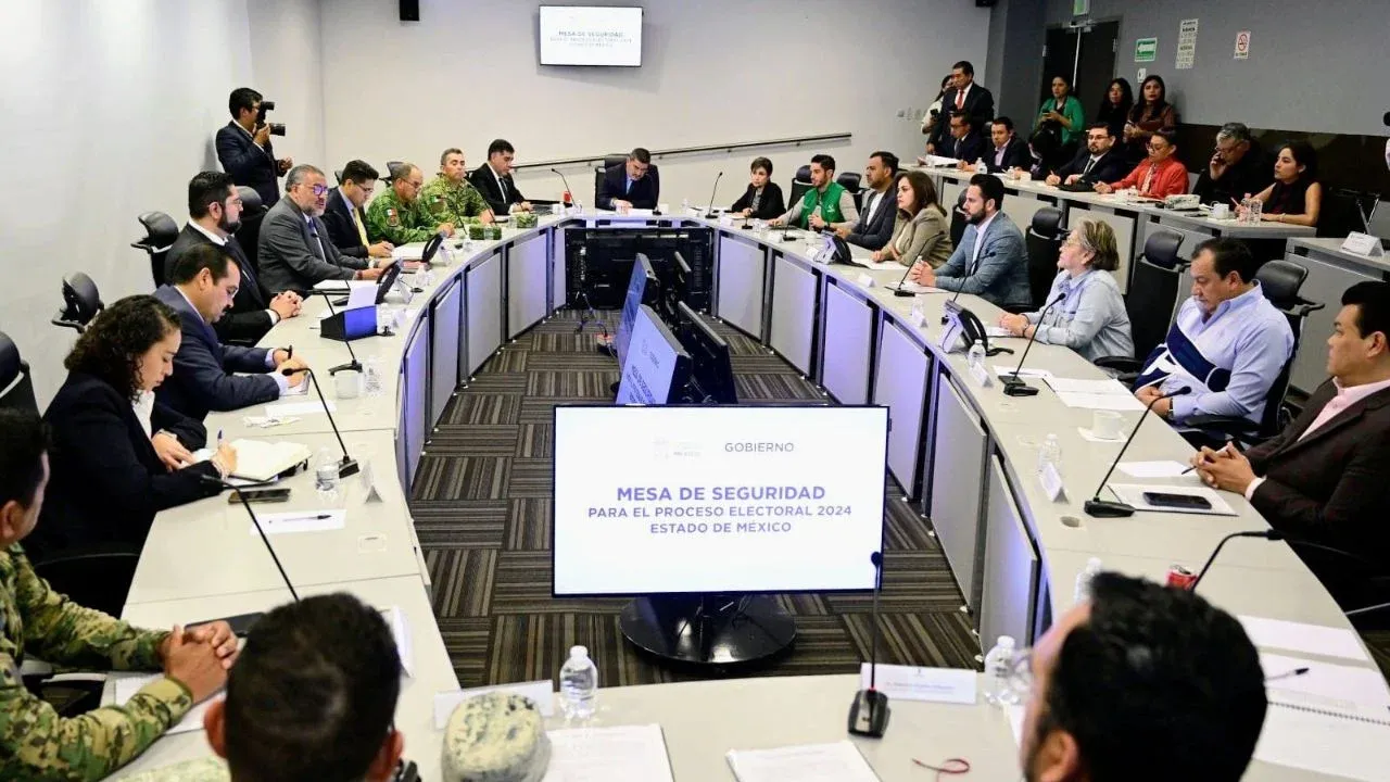 El Secretario General de Gobierno instaló la Mesa de Seguridad para el Proceso Electoral 2024