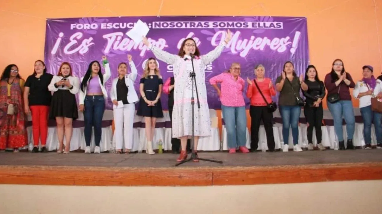 Las mujeres no pediremos permiso para transformar Ecatepec: Azucena Cisneros