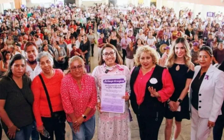 Las mujeres no pediremos permiso para transformar Ecatepec: Azucena Cisneros