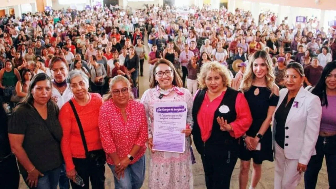 Las mujeres no pediremos permiso para transformar Ecatepec: Azucena Cisneros