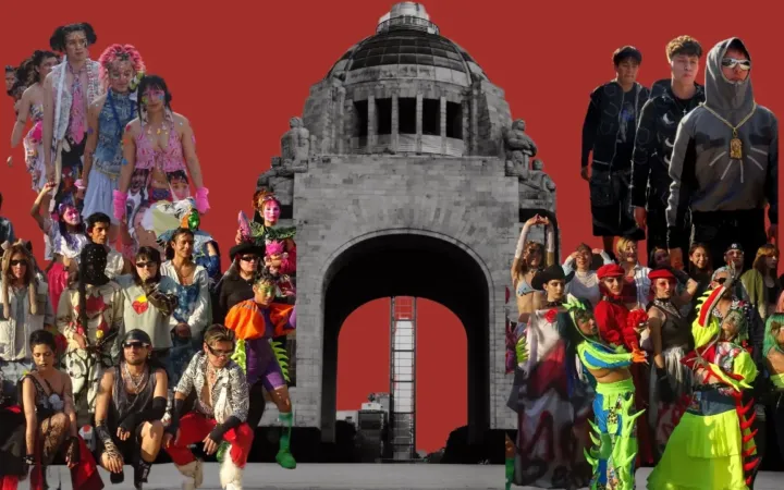Monumento a la Revolución recibe "pasarela de moda consciente"