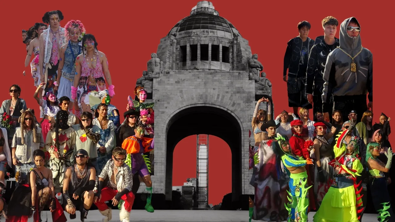 Monumento a la Revolución recibe "pasarela de moda consciente"