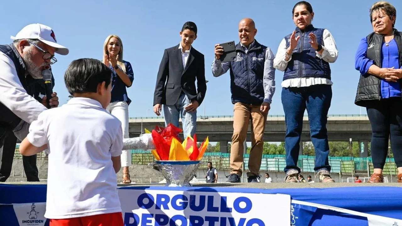Realiza Naucalpan miniolimpiada pequeños grandes atletas