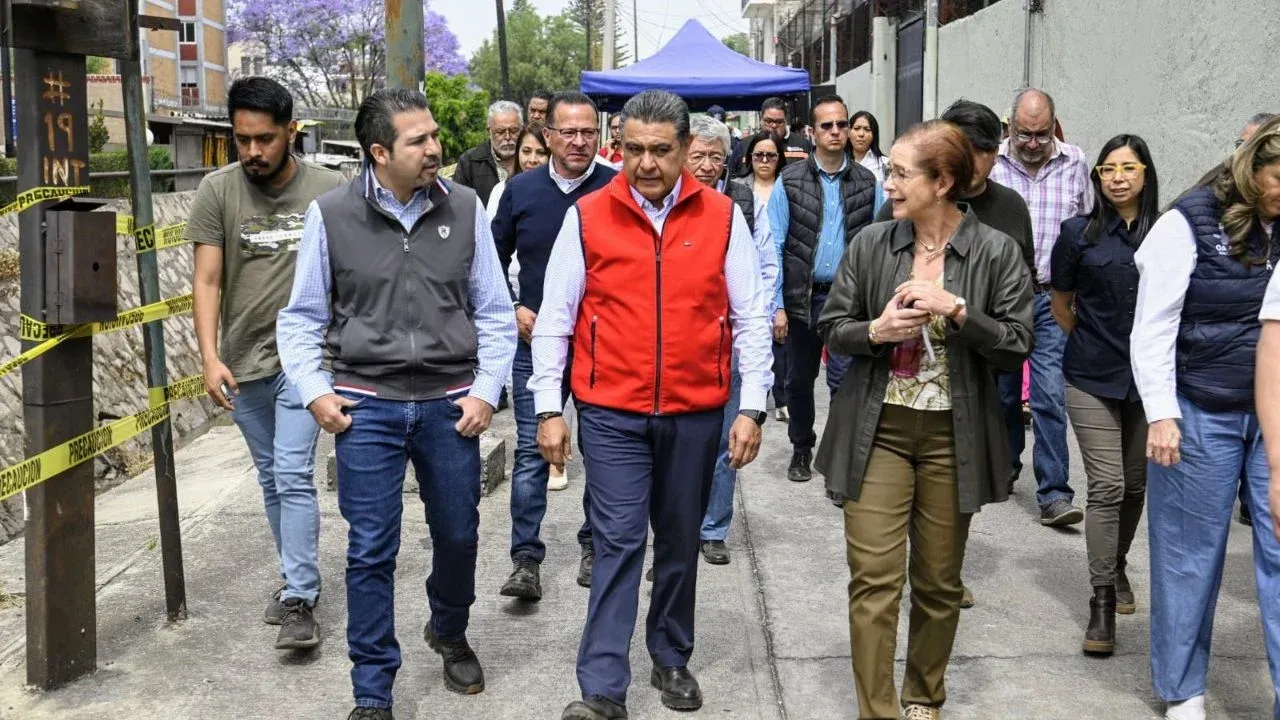 Supervisan desazolve en cauces colindantes entre Naucalpan y Tlalnepantla