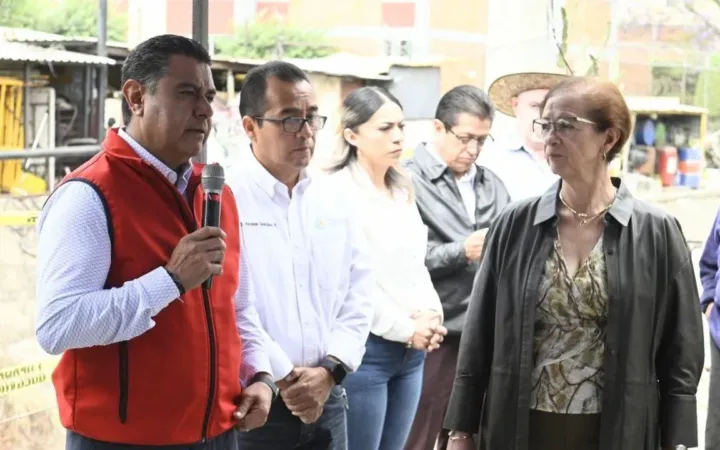 Supervisan desazolve en cauces colindantes entre Naucalpan y Tlalnepantla