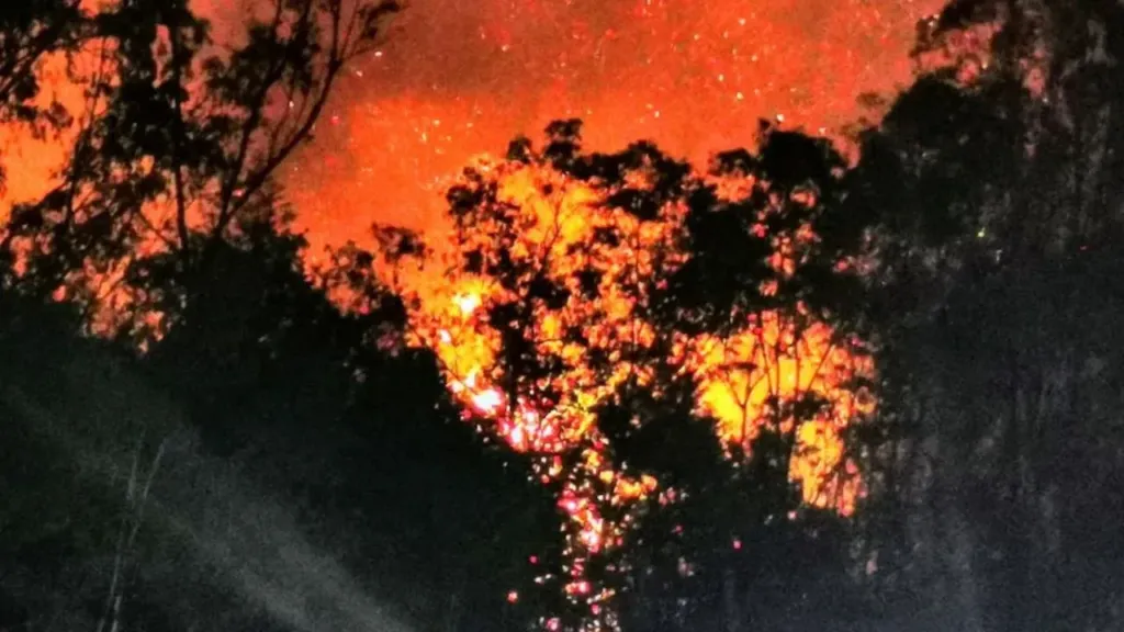 Trabajan bomberos de Atizapán de Zaragoza para sofocar incendio en reserva del Parque de los Ciervos y Cerro de la Biznaga