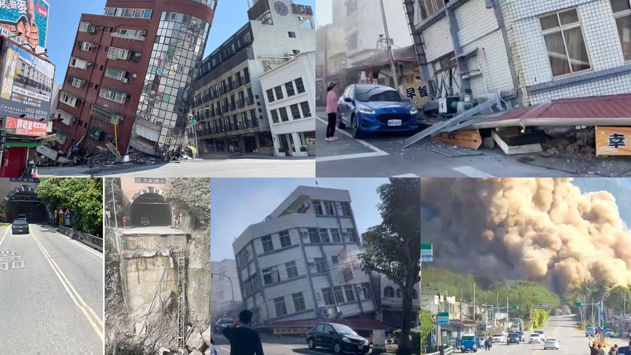 Fuerte terremoto en Taiwan Daños muertes colapsos y más