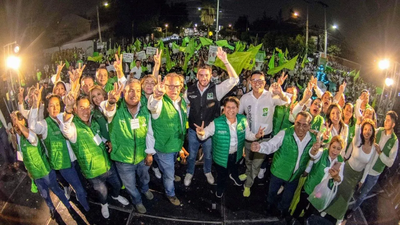 Acude “plana mayor” del PVEM nacional con los más de 30 mil movilizados en arranques de campaña del Edomex*