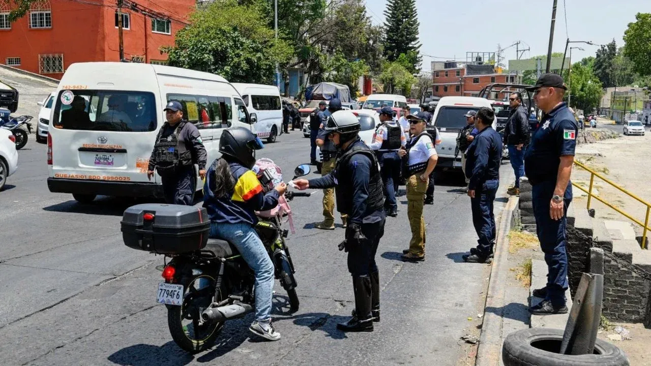 Arroja resultados positivos operativo masivo contra robo de vehículos en Naucalpan