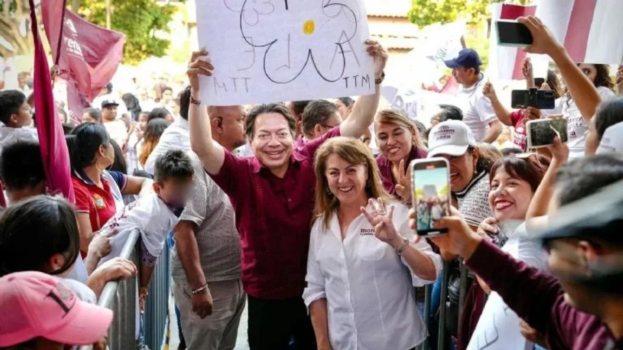 Desde Morelos, Mario Delgado llama al “voto parejo” por el movimiento de transformación este 2 de junio