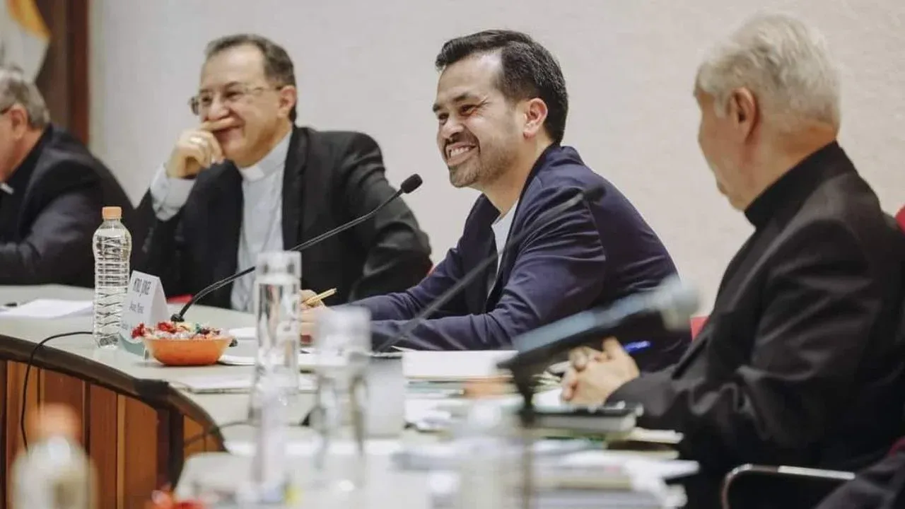 Episcopado Mexicano recibe a Jorge Álvarez Máynez, candidato Presidencial de Movimiento Ciudadano