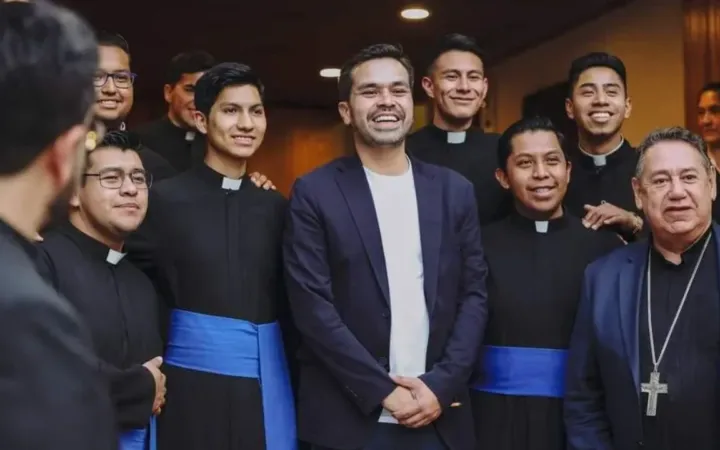 Episcopado Mexicano recibe a Jorge Álvarez Máynez, candidato Presidencial de Movimiento Ciudadano