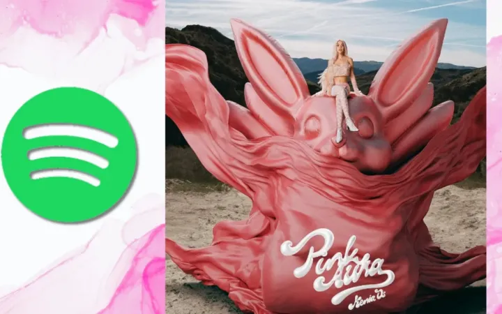 Kenia Os hace historia en Spotify: "Pink Aura" rompe récord