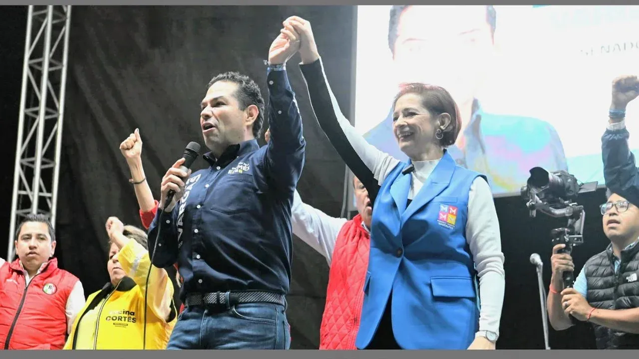 Más de 4 mil Naucalpenses arroparon a la Candidata Angélica Moya en su inicio de campaña
