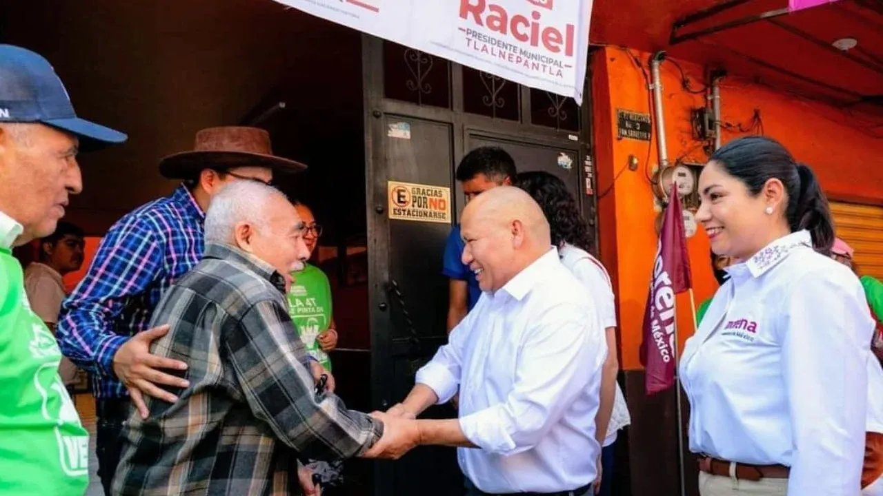 Raciel Pérez Cruz: “En todas las calles de Tlalnepantla se respiran aires de esperanza y transformación, vamos por el triunfo”