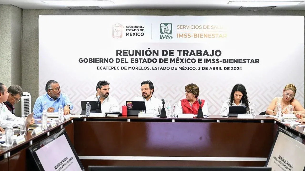 Supervisan IMSS y gobierno del Edomex avances sobre federalización del sistema de salud al modelo IMSS-Bienestar