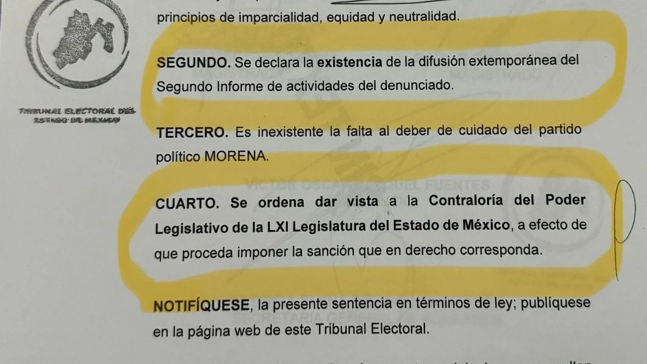 Anticipan Derrota de Montoya en Naucalpan por causal de nulidad en el supuesto de que le favorezcan los resultados electorales del 2 de junio