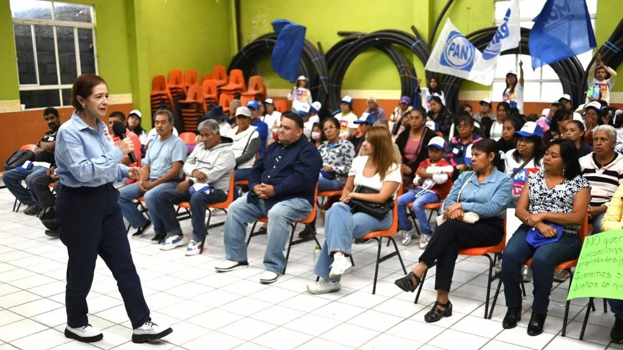 Angélica Moya trabajará para que familias de Naucalpan tengan seguridad jurídica sobre su patrimonio