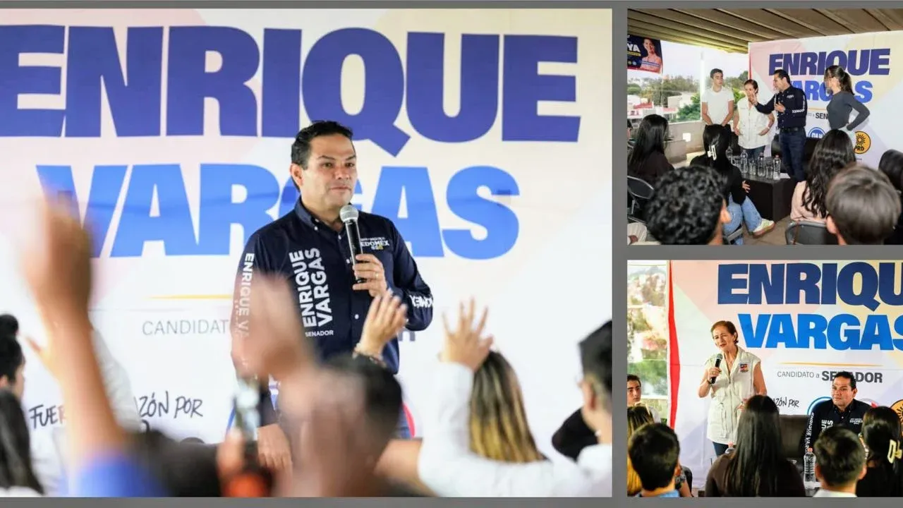 Angélica Moya y Enrique Vargas dialogan con jóvenes para frenar destrucción de morena