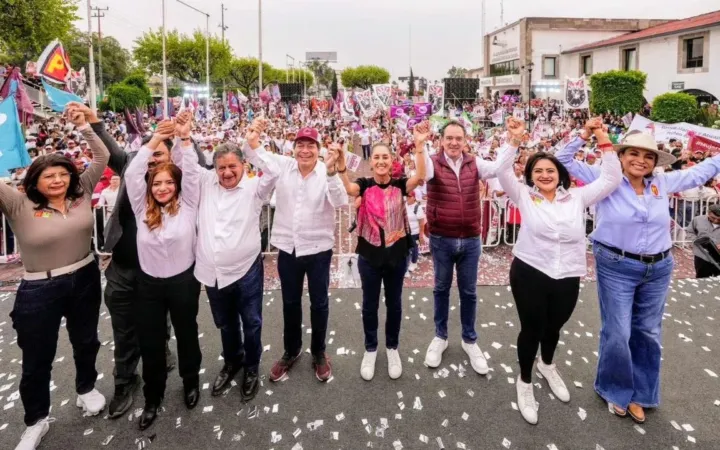 Claudia Sheinbaum: “La Cuarta Transformación está más fuerte que nunca’’