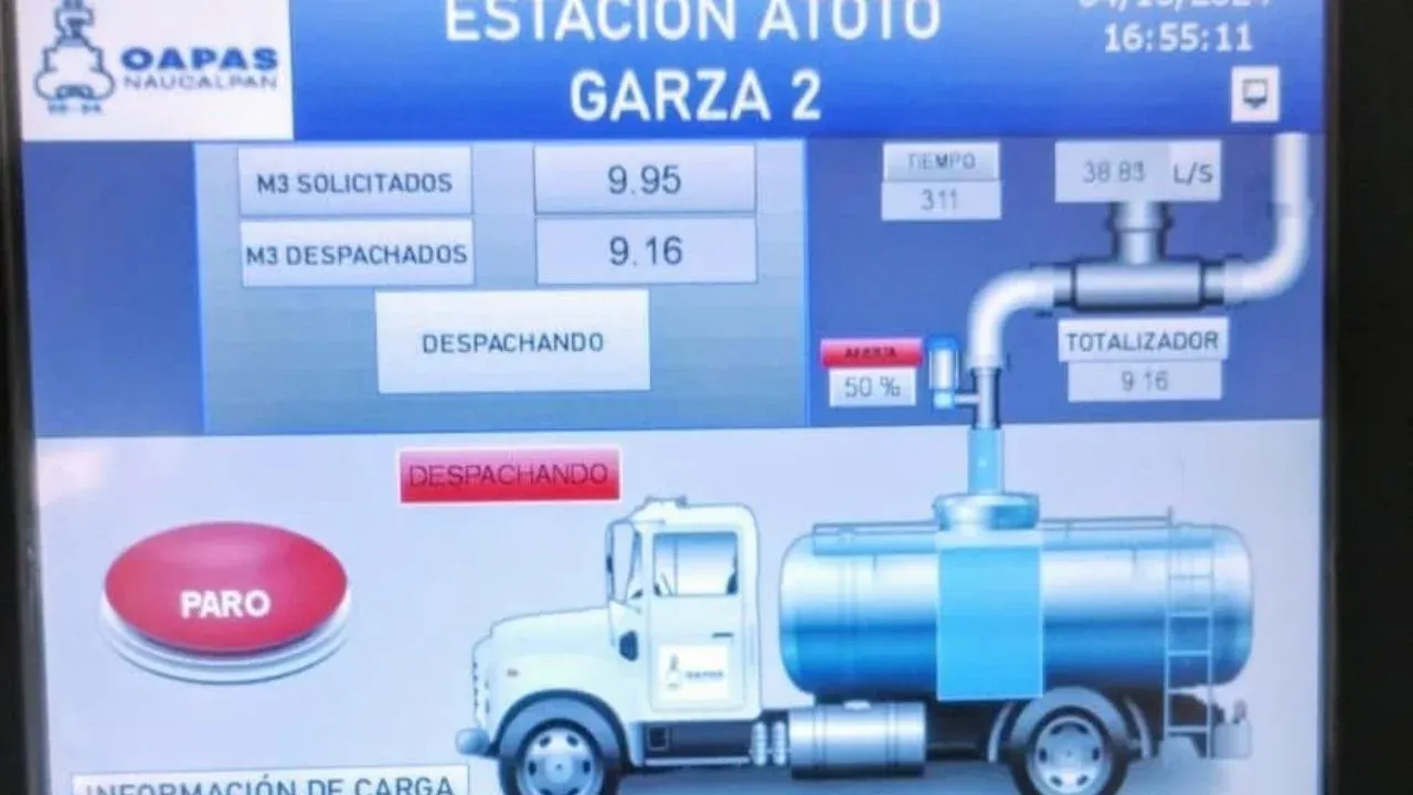 Con automatización de pozos, Oapas Naucalpan mejora la distribución de agua