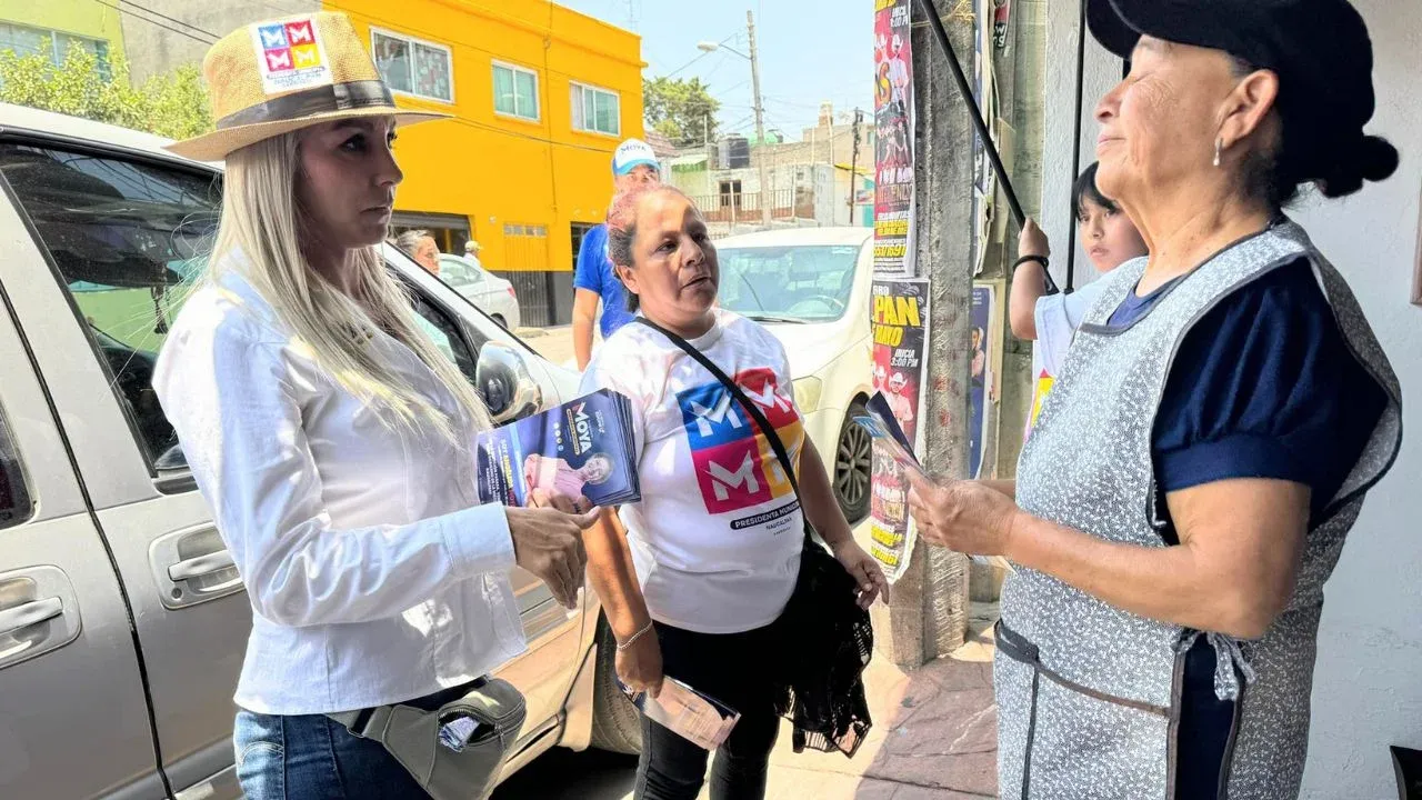Con propuestas firmes y concretas, Angélica Moya mantiene 15 puntos de ventaja en Naucalpan
