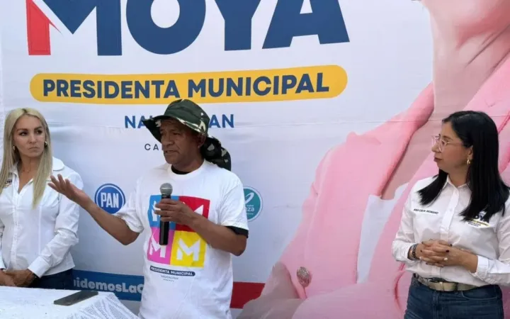 Con propuestas firmes y concretas, Angélica Moya mantiene 15 puntos de ventaja en Naucalpan