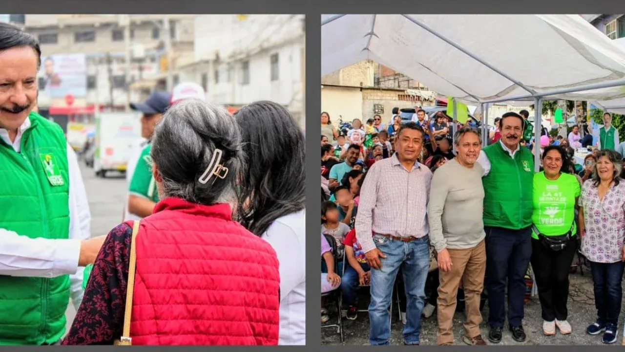 Confía José Luis Durán candidato de morena, PT y PVEM en ganar el Distrito Electoral Federal 024, con cabecera en Naucalpan