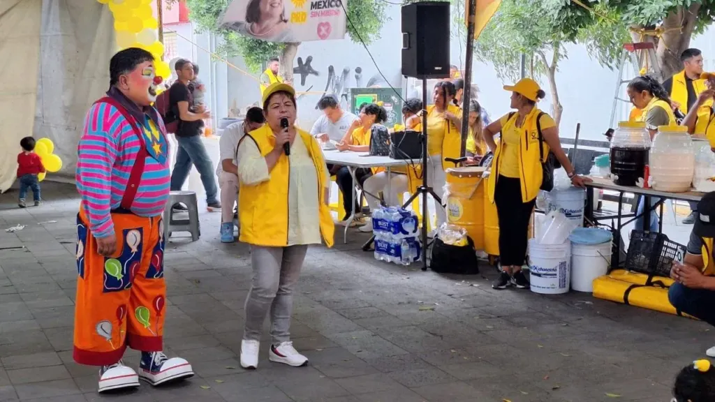 Festeja PRD “El Día del Niño” en Naucalpan centro con distintas actividades recreativas y culturales