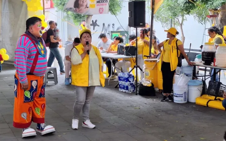 Festeja PRD “El Día del Niño” en Naucalpan centro con distintas actividades recreativas y culturales