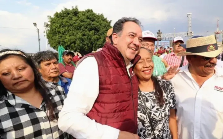 Gonzalo Alarcón: "La ola de la cuarta transformación ahogará a la mafia del poder en Atizapán"