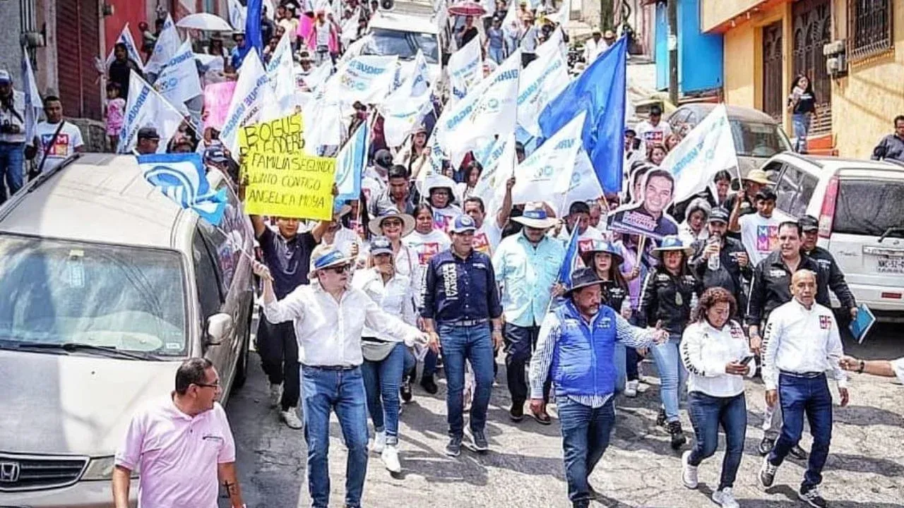 Impacta Caminata de Candidatos de Fuerza y Corazón por el Estado de México en la Cuenca de San Mateo en Naucalpan