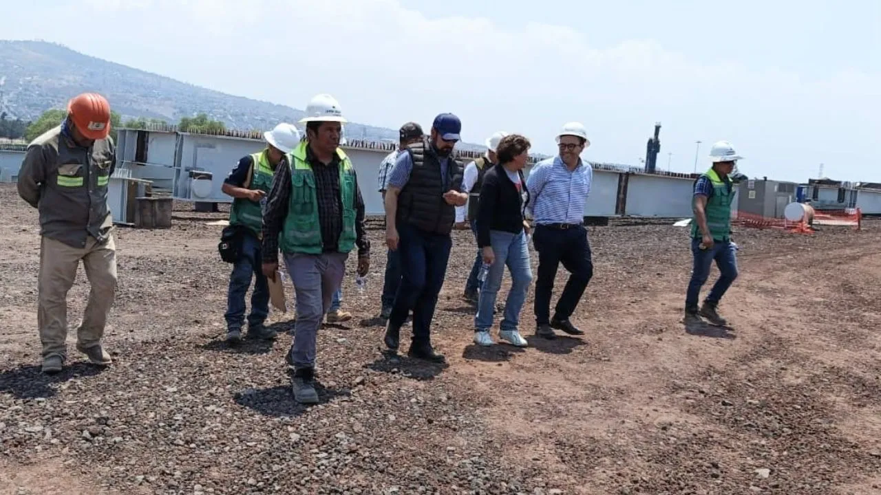 Inicia GEM colocación de trabes de carga en el viaducto elevado del Trolebús Chalco-Santa Martha