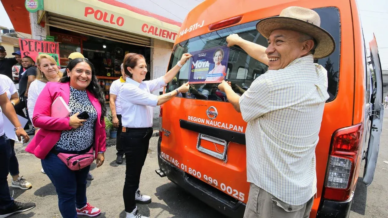 Llama Angélica Moya Marín a colonias populares de Naucalpan a convertirse en la Resistencia contra la destrucción de morena