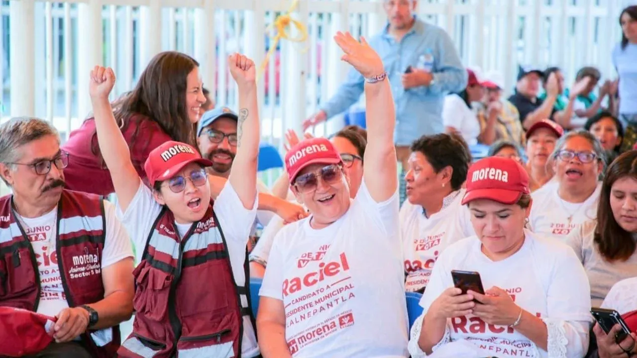 Llama Raciel Pérez Cruz al voto masivo en Tlalnepantla por morena, PT y PVEM