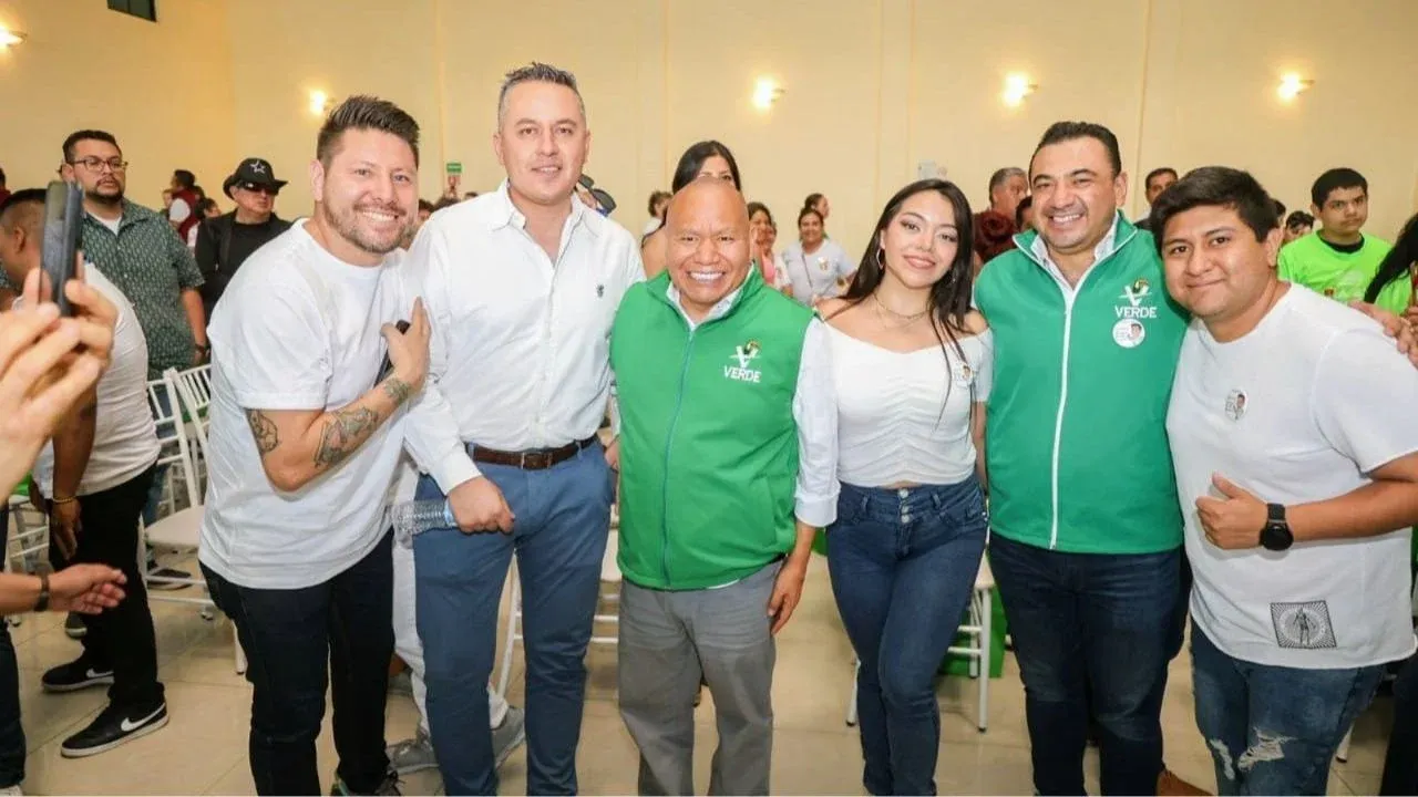 Raciel Pérez Cruz:” El Partido Verde juega un papel fundamental en la Cuarta Transformación de México”