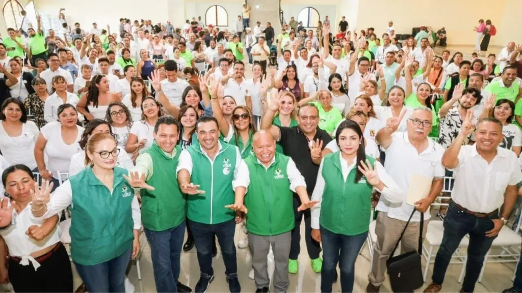 Raciel Pérez Cruz:” El Partido Verde juega un papel fundamental en la Cuarta Transformación de México”