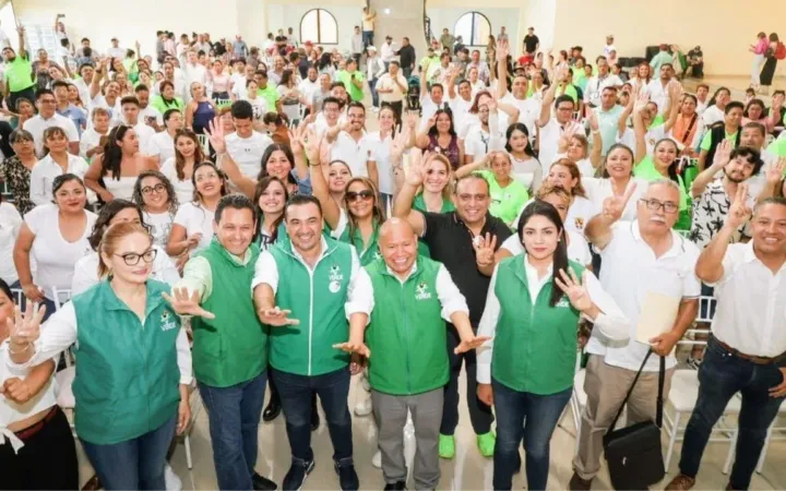 Raciel Pérez Cruz:” El Partido Verde juega un papel fundamental en la Cuarta Transformación de México”