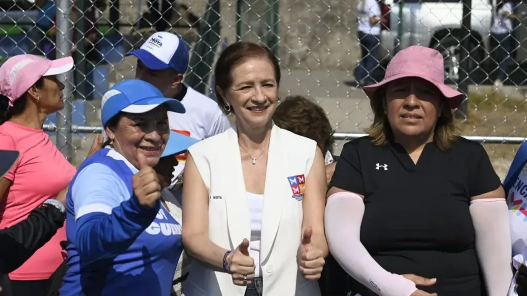 Reconocen deportistas de Naucalpan apoyo por parte de la candidata Angélica Moya