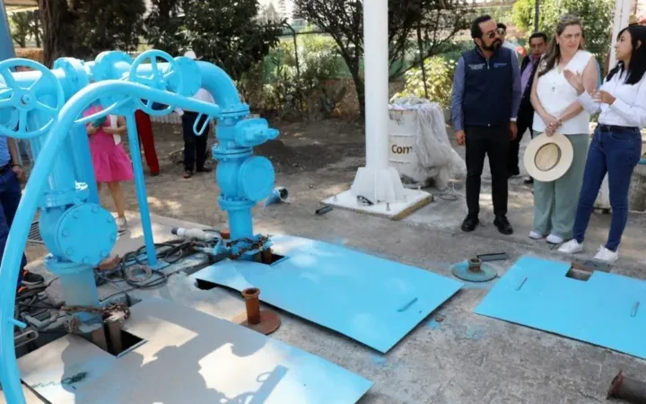 Rehabilitan planta de tratamiento de aguas residuales Naucalli