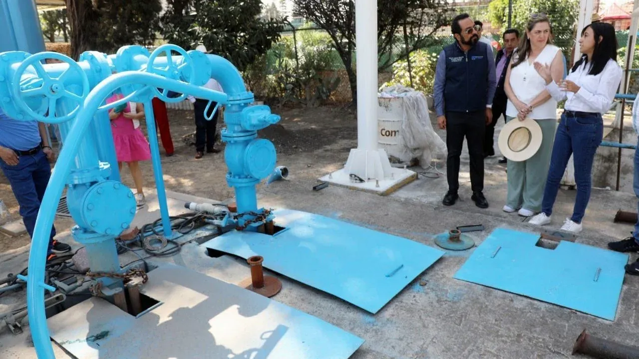 Rehabilitan planta de tratamiento de aguas residuales Naucalli