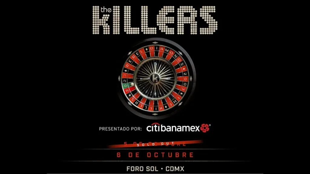 ¡The Killers regresa a México con "Rebel Diamonds Live On Tour"!
