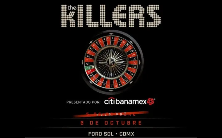 ¡The Killers regresa a México con "Rebel Diamonds Live On Tour"!