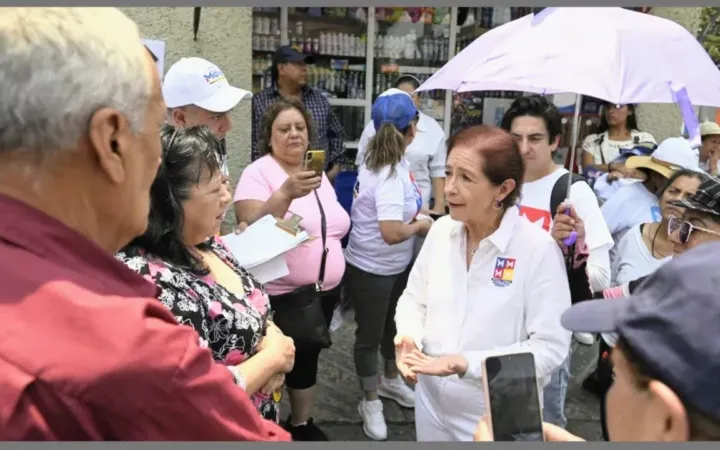 Trabajo de Angélica Moya genera apoyo en comunidades de Naucalpan