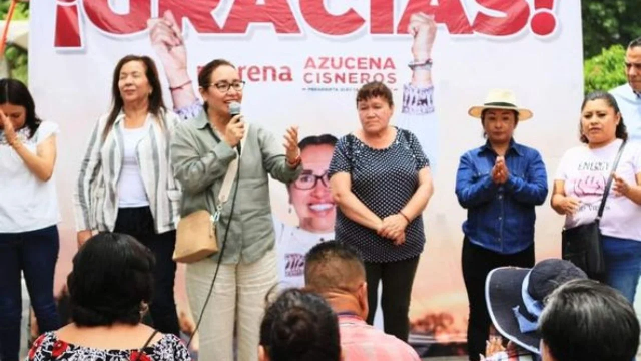 Viene una etapa de derechos y no dádivas para la gente en Ecatepec Azucena