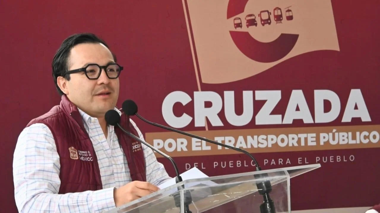 Secretaría de Movilidad anuncia La Cruzada por el Transporte Público del Pueblo para dignificar este servicio en Edomex