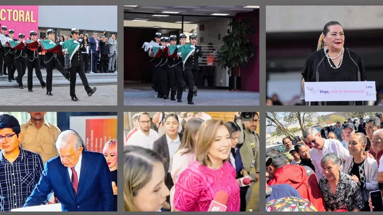 Arranca Histórica Jornada Electoral en el país, ánimo expresó el Presidente, mientras que candidatas llaman a votar