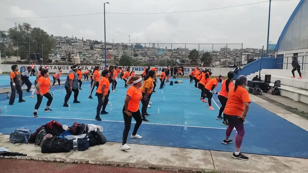 Conmemoran en Naucalpan Día Naranja con capacitación y clase de zumba