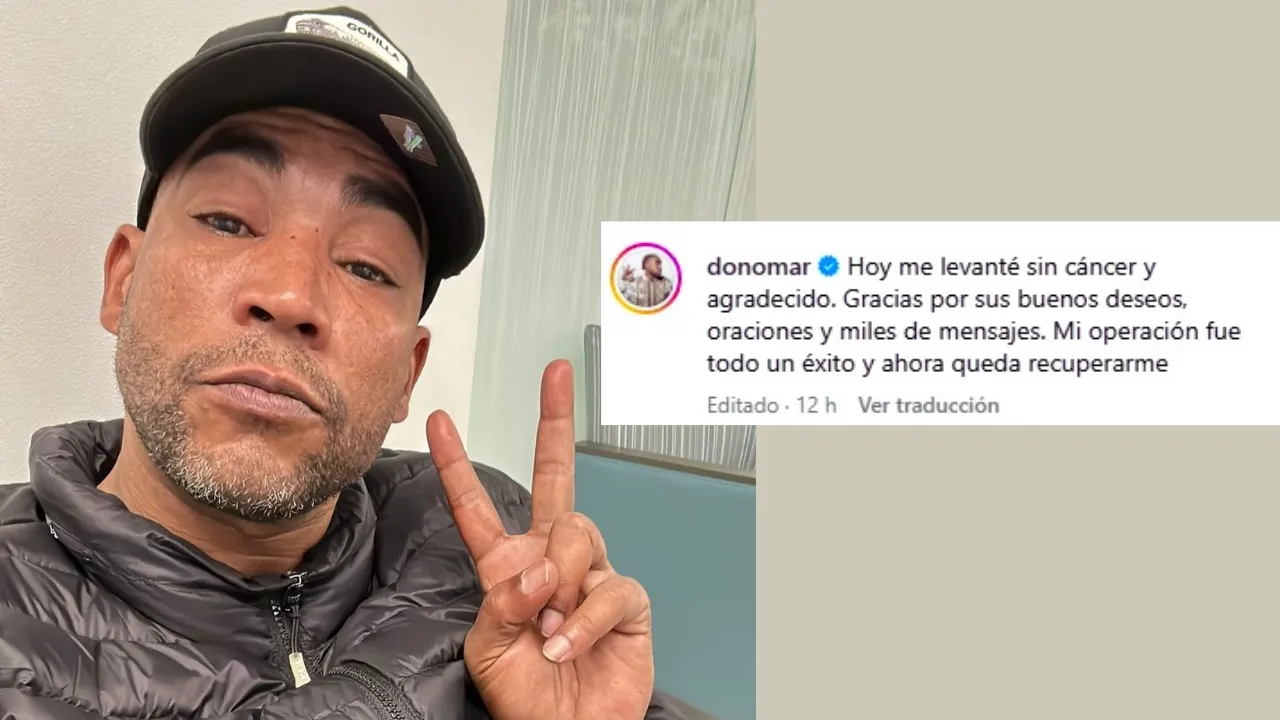 Don Omar se somete a cirugía por cáncer 