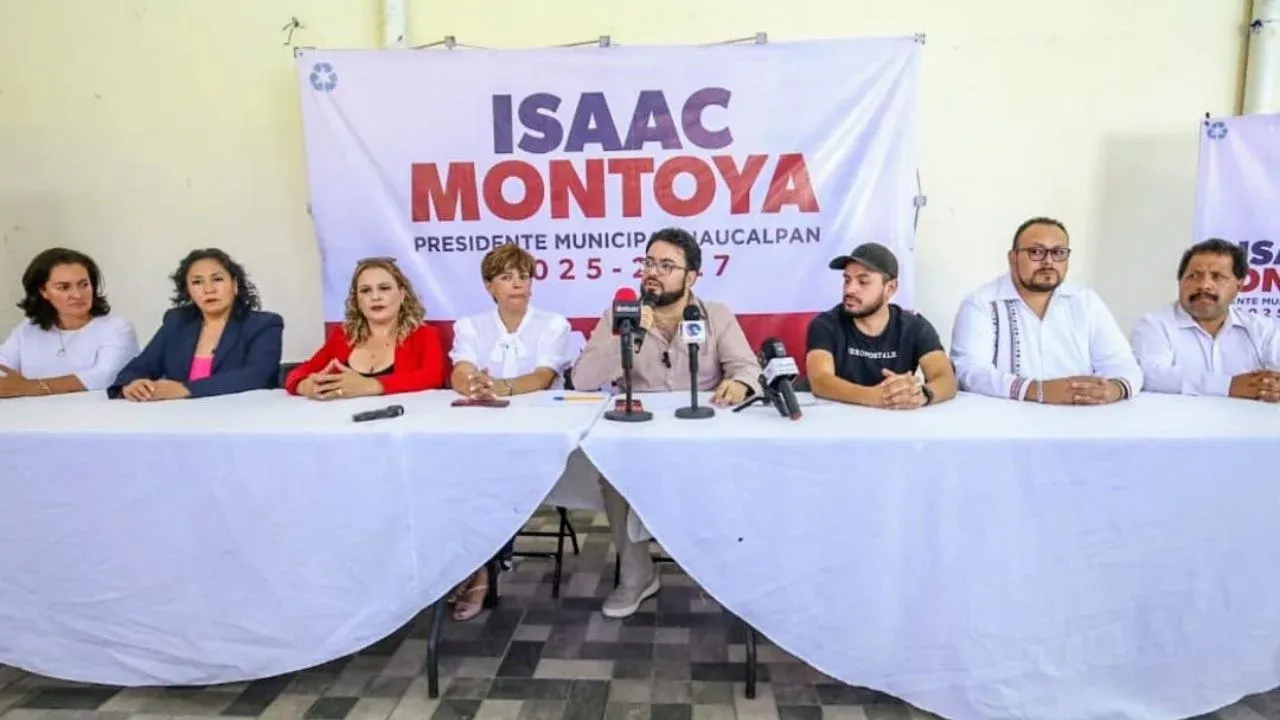 Isaac Montoya promete un gobierno sencillo, abierto y transparente para Naucalpenses